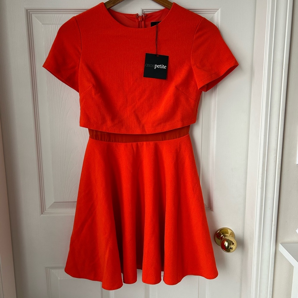 Asis petite fit and flair dress